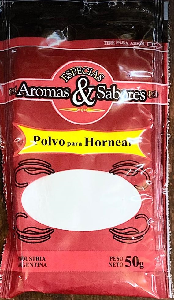 POLVO PARA HORNEAR AROMAS Y SABORES