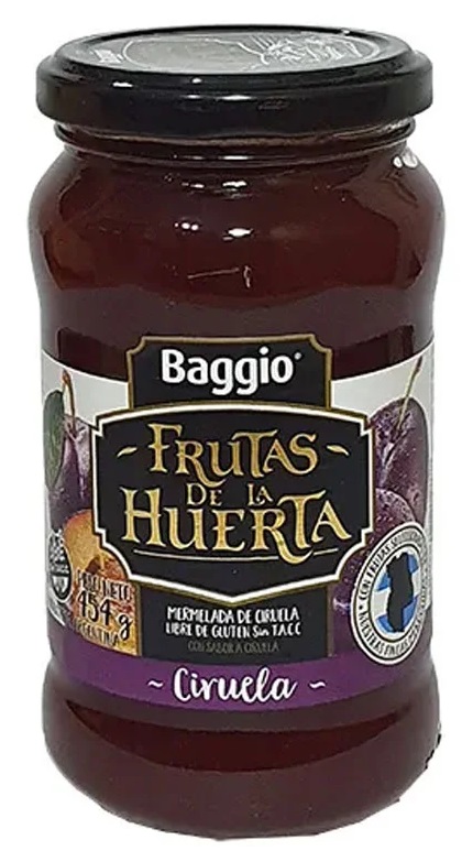 MERMELADA SE CIRUELA BAGGIO