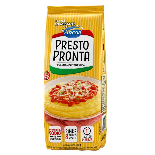 POLENTA PRESTO PRONTA