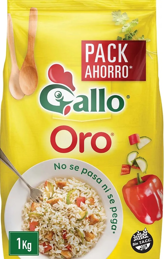 ARROZ GALLO ORO 00000 LARGO FINO