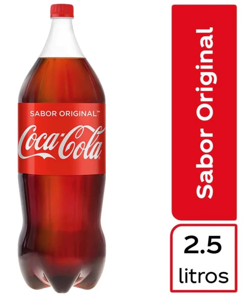 COCA COLA 2.5 LTS.