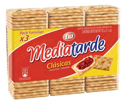 GALLETITAS MEDIA TARDE TRIPACK