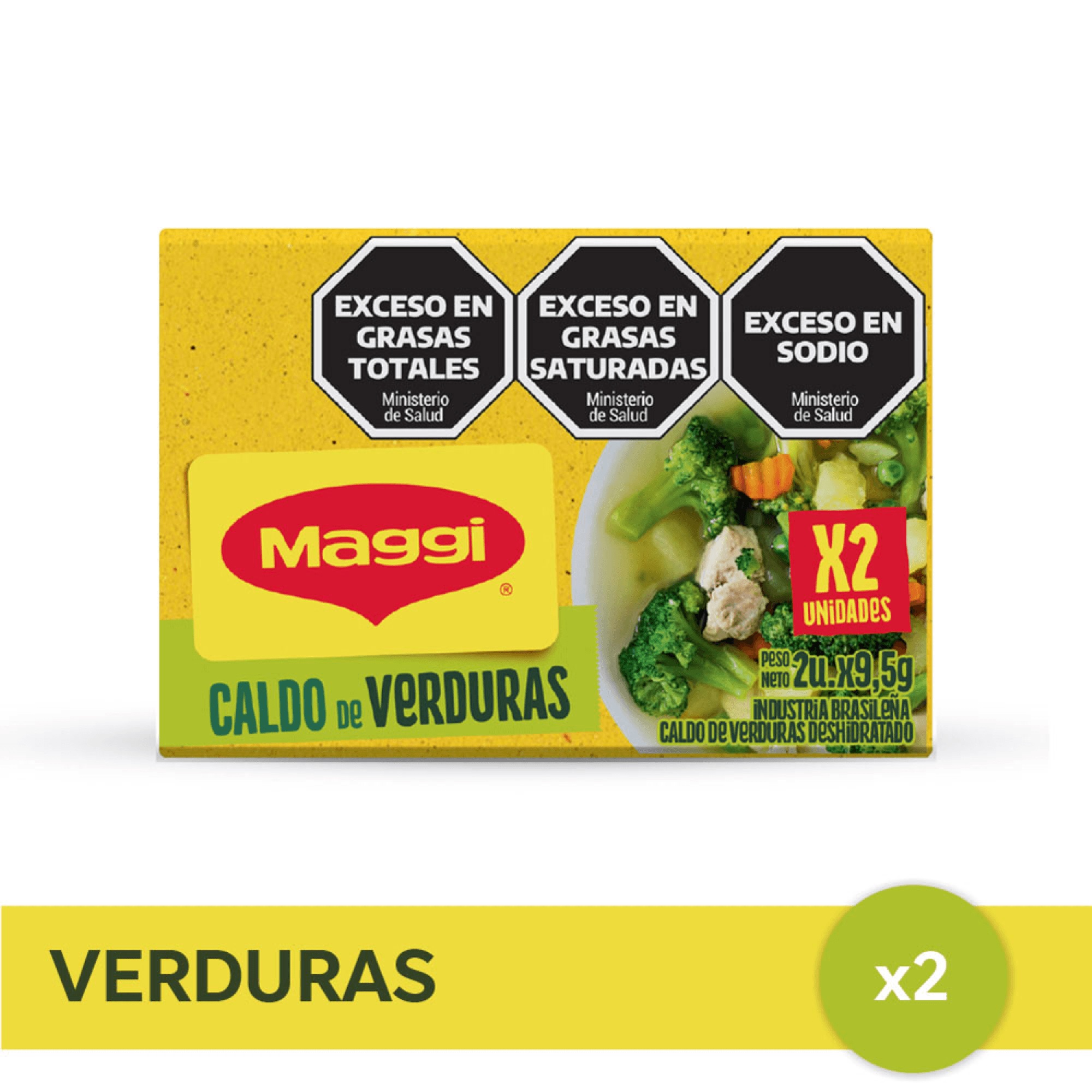 CALDO DE VERDURAS MAGGI