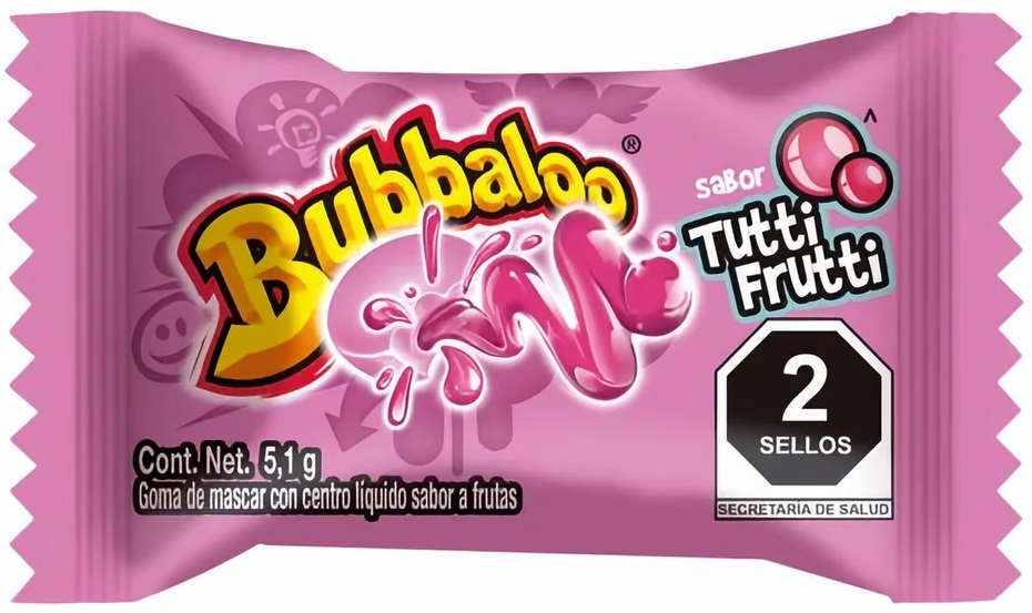 BUBBALOO TUTTI FRUTTI