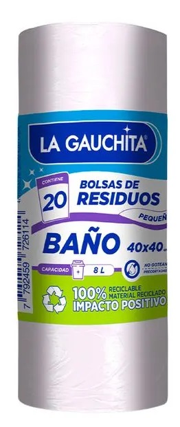 BOLSA DE RECIDUOS BAÑO