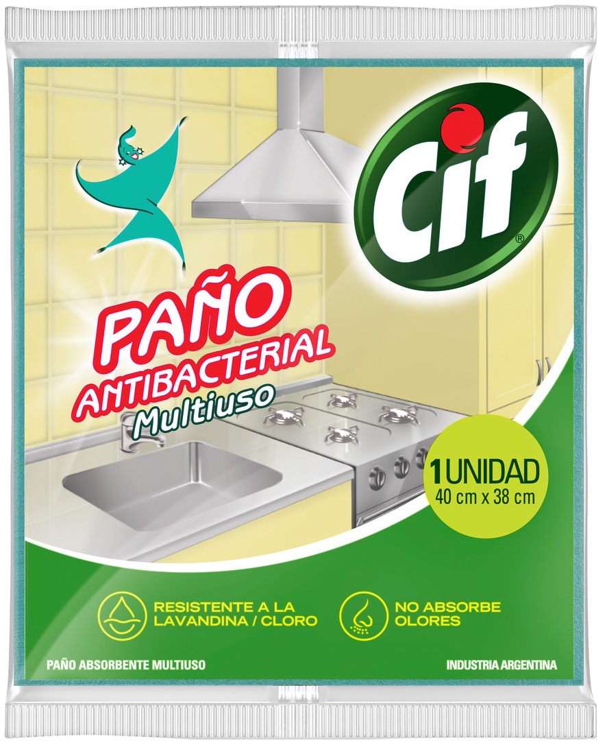 PAÑO ANTIBACTERIAL MULTIUSO