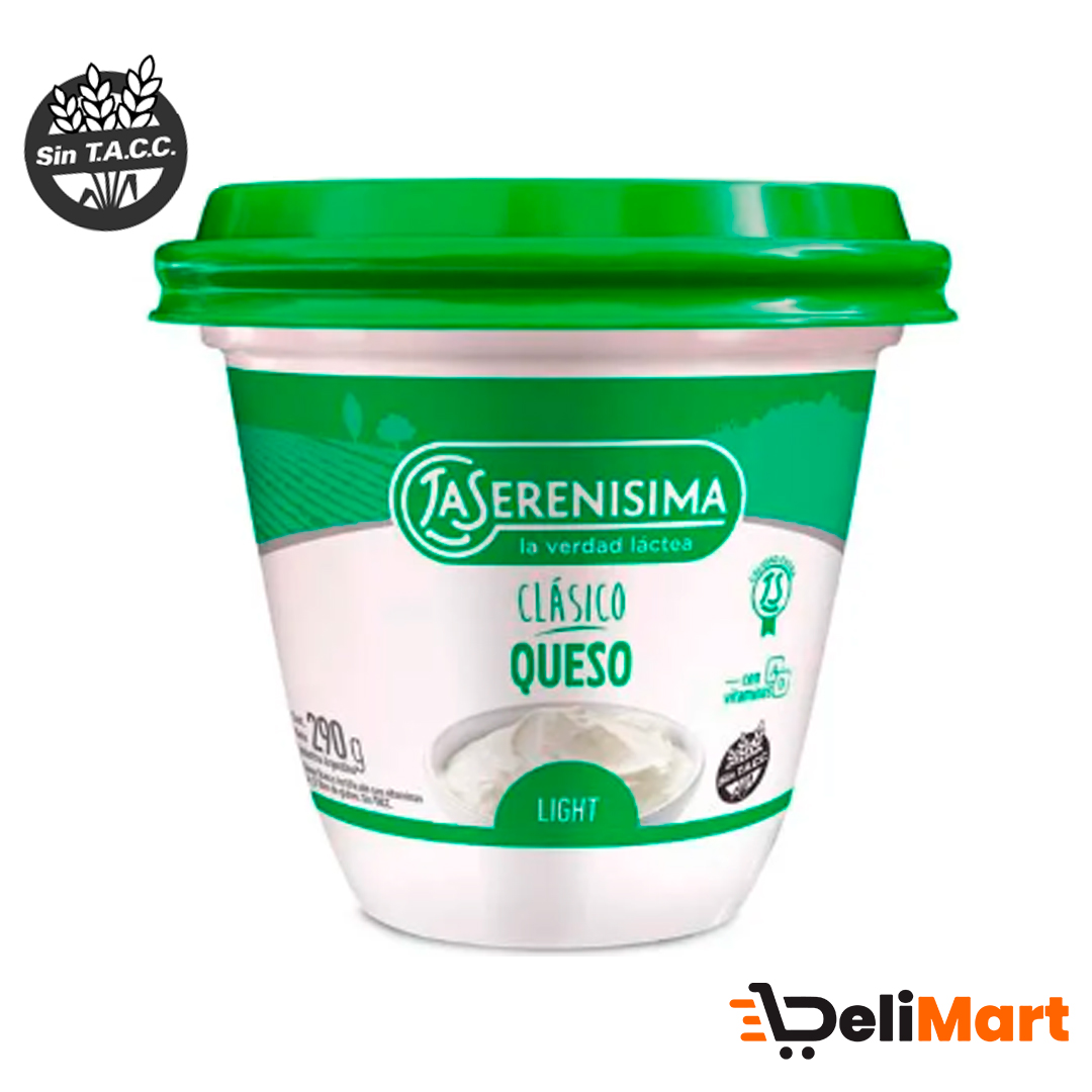 LA SERENISIMA QUESO UNTABLE LIGHT