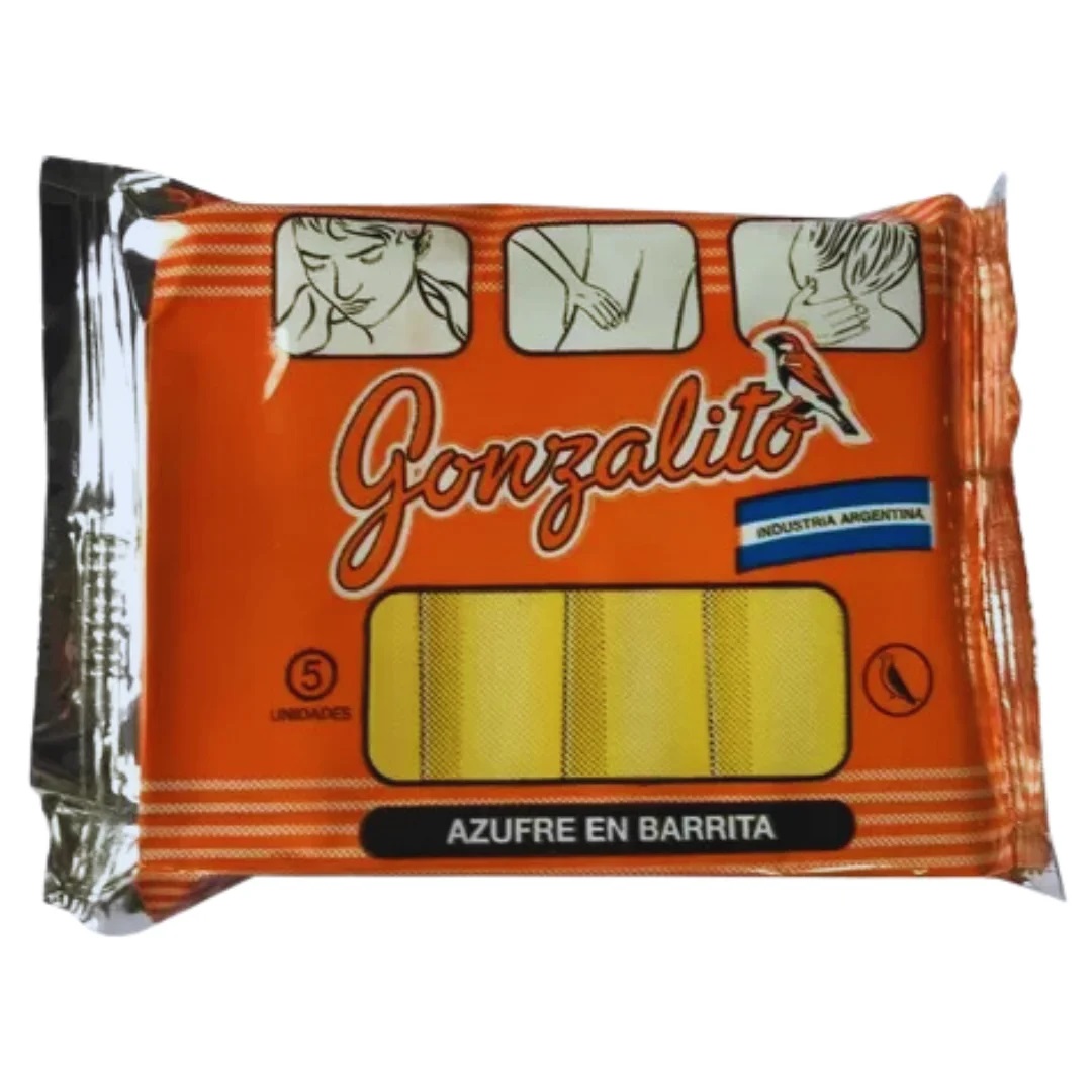 GONZALITO AZUFRE EN BARRITA