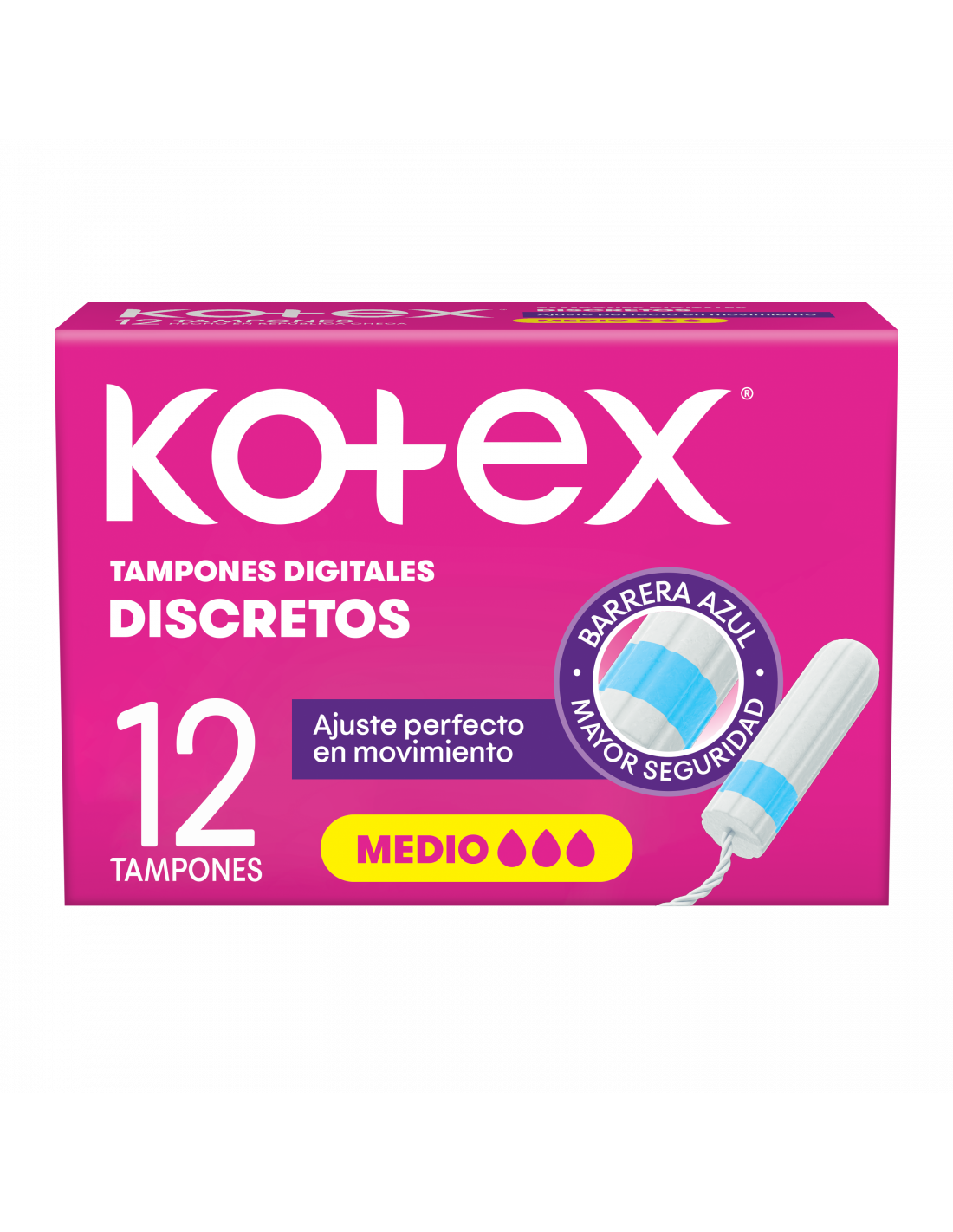 KOTEX TAMPONES